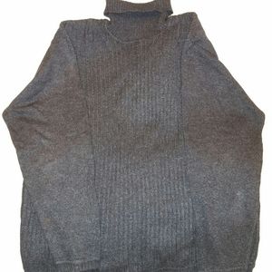 Men's Turtle Neck Sweater, Silk and Cashmere
